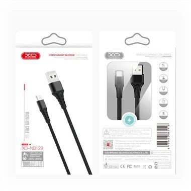 Cable USB de gel de sílice de aleación de aluminio